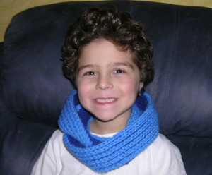 Kid's Two Tone Scarf